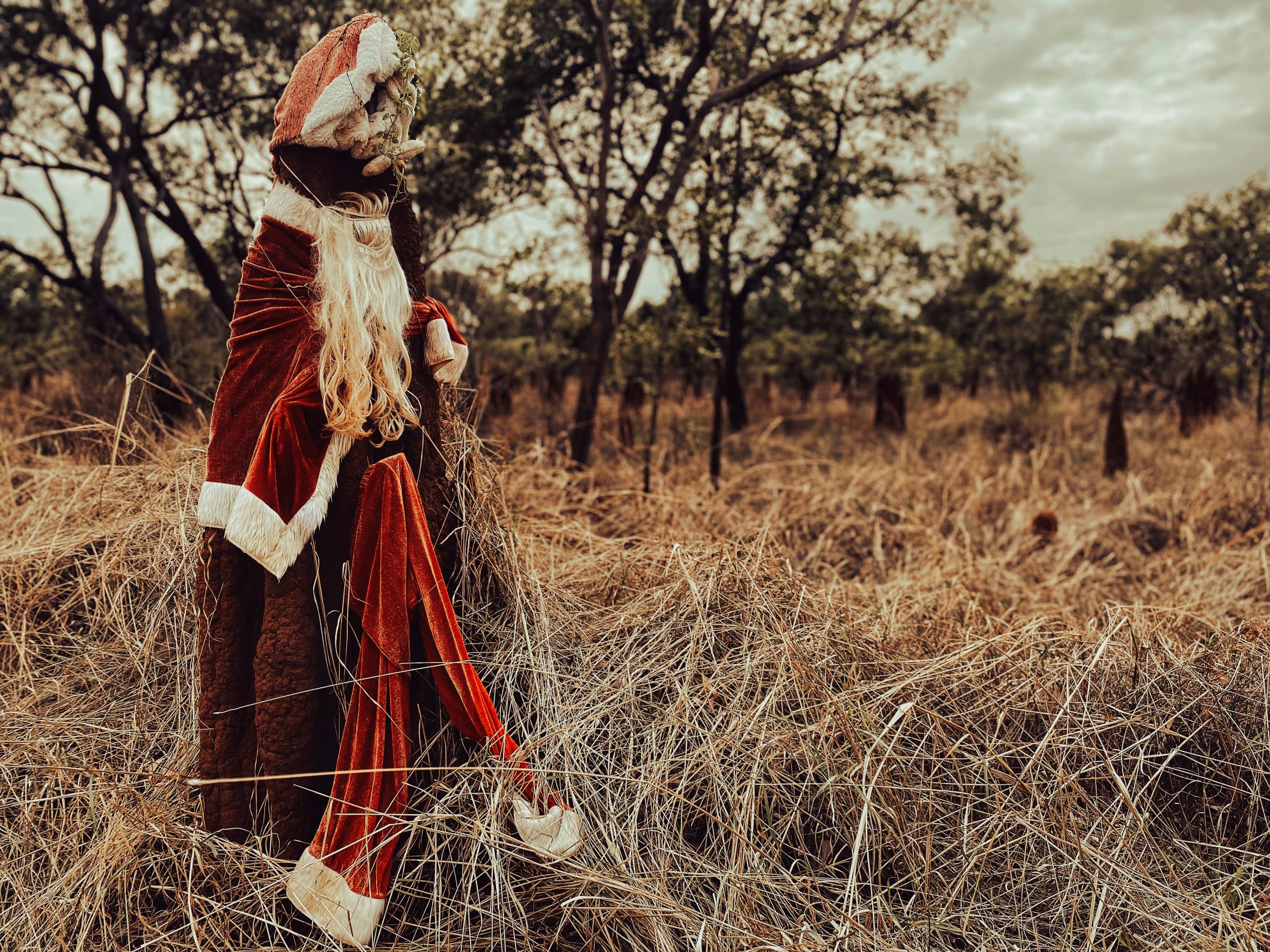 Hohoho – Father Christmas and a territory postcard